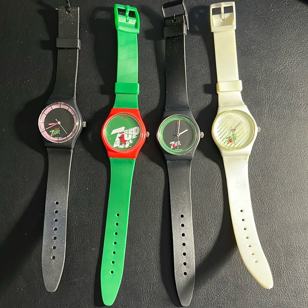 Vintage 7 up watches